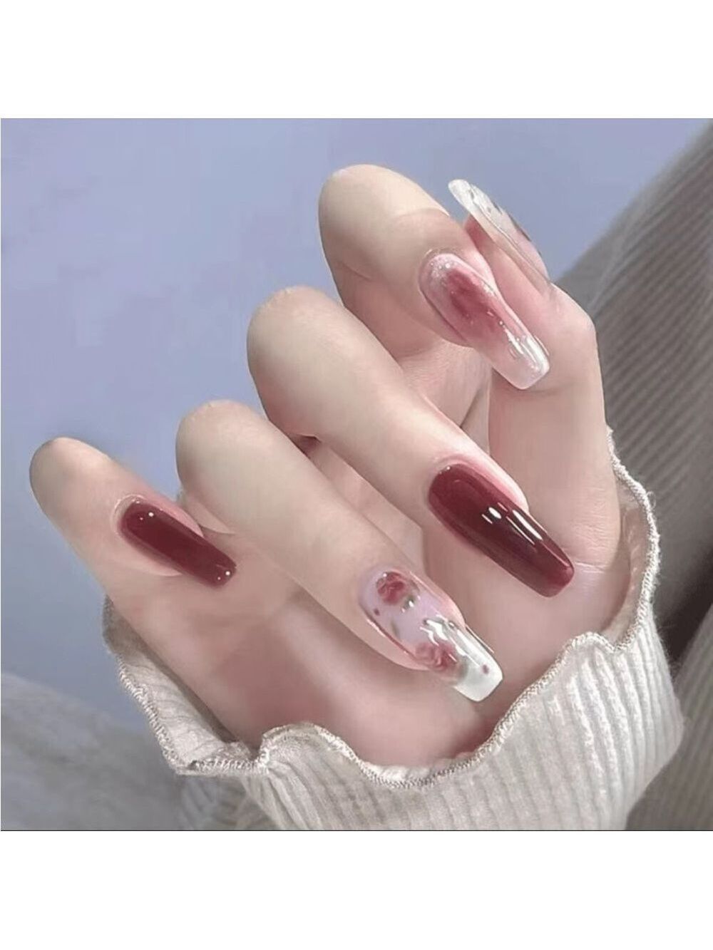 In Bloom - Nail Junkie - full artificial nail set